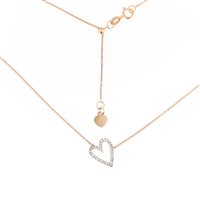 Necklace Cuori & Frecce Woman in Rose Gold PGCUO/W